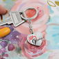 Heart Keychain Engrave Name up sales