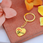 Heart Keychain Engrave Name up sales