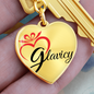 Heart Keychain Engrave Name up sales