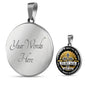 Cross Necklace - To My Son Necklace From Daddy Circle Necklace