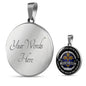 Cross necklace - To My Son Love Mom - Xmas Gift Ideas Circle Necklace