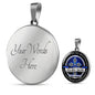 Cross - To My Son Necklace From Father Circle Necklace
