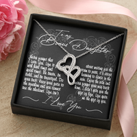 Thumbnail for to my bonus daughter necklace, gifts for bonus daughter