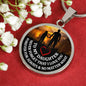 Beautiful daughter quotes Necklace - Father Daughter Pendants Necklace Birthday