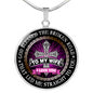 Meaningful Saying to My Wife Necklace from Husband Pendant - God Blessed The Broken Road That Led Me Straight to You Ideas for Xmas Valentine 20 Inch Necklace Chain Included