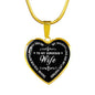 Surprise Your Wife with this HEART NECKLACE Silver Plated- Perfect Gift for wife