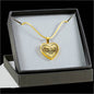 Mother Daughter Heart Necklace, Bangle- Christmas, Birthday Gift Ideas for Girls