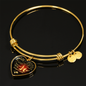Real 18k Gold Heart Necklace To My Wife From Husbands - Wedding Valentines Gifts