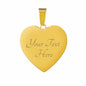 Father and Child Love Heart Pendant Necklace -Birthday gift for Teen girl, Kids