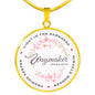 Waymaker Light In The Darkness Miracle Worker Promise Keeper Circle Pendant Necklace; Gift for Birthday,Christmas,Valentine's Day,Mother's day,Father's Day,Thanksgiving