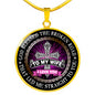Meaningful Saying to My Wife Necklace from Husband Pendant - God Blessed The Broken Road That Led Me Straight to You Ideas for Xmas Valentine 20 Inch Necklace Chain Included