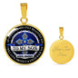 Cross - To My Son Necklace From Father Circle Necklace