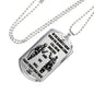 To My Brother Dog Tag Military - Firefighter Necklace Chain For Men Gifts Luxury