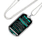 Father and Son Necklace Jewelry From Papa Birthday Gifts, Christmas Gifts Luxur