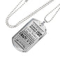 Father Son Quotes Heart Necklace From Father Christmas Gifts, Birthday Gift Idea