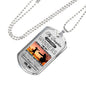 Father Son Pendant Necklace From Parents Birthday Gifts, Christmas Gift Idea for