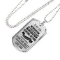 Father Son Pendant Necklace From Papa Birthday Gifts, Christmas Gifts Luxury Do