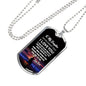 Father Daughter Heart Necklace From Papa Christmas Gift Idea Luxury Dog Tag Silv