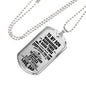 Father Son Heart Necklace Love Dad Birthday Gifts, Christmas Gift Idea for Kids