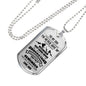 Father Son Quotes Heart Necklace From Parents Birthday Gifts, Christmas Gift Ide