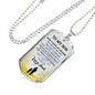 Father and Son Jewelry From Father Birthday Gifts, Christmas Gifts Luxury Dog Tag Gold & Silver fa-so-01