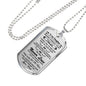 Father Son Quotes Gifts From Parents Birthday Gifts, Christmas Gifts Luxury Dog