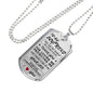 To My Boyfriend, You are my World my everything - Dog Tag For Men Love Quotes