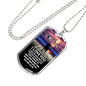 Father and Daughter Pendant Necklace From Dad Birthday Gifts, Christmas Gifts L