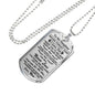 Mother Daughter Necklace Pendant Chain - Personalized Engrave any name, letter