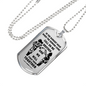 To My Brother Luxury Dog tag Military Ball Chain, Dragon Ball Necklace pendants