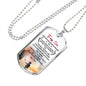 Customized Engraving Father Son Pendant Necklace From Father Birthday Gifts, Chr