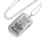Amazing Father Son Quotes Pendant Necklace From Papa Birthday Gifts, Christmas G