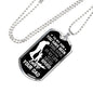 Father and Son Necklace Dog Tag From Dad Birthday Gifts, Christmas Gifts Luxury Dog Tag Gold & Silver fa-so-01