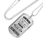 Amazing Father and Son Necklace Jewelry From Papa Birthday Gifts, Christmas Gifts Luxury Dog Tag Gold & Silver fa-so-01