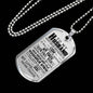 Personalized Necklace for Husband- Unique Birthday Gifts for Him from Wife
