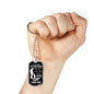 Father and Son Necklace Dog Tag From Dad Birthday Gifts, Christmas Gifts Luxury
