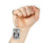 To My Brother Dog Tag Military - Firefighter Necklace Chain For Men Gifts Luxury