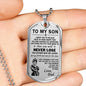 Father Son Pendant Necklace -Dragon Ball, Vegeta & Trunks meaningful Love Quote