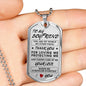 To My Boyfriend, You are my World my everything - Dog Tag For Men Love Quotes
