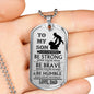 Father Son Quotes Gifts Love Dad Birthday Gifts, Christmas Gift Idea for Kids Lu