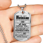 Personalized Necklace for Husband- Unique Birthday Gifts for Him from Wife