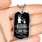 Father Son Quotes Heart Necklace From Papa Birthday Gifts, Christmas Gifts Luxu