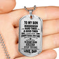 Father Son Heart Necklace Love Dad Birthday Gifts, Christmas Gift Idea for Kids