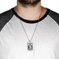 Personalized Men's Gift Ideas For Brother, Friends Dog Tag Pendant Necklace Dragon Ball - Son Goku SS4 and Vegeta