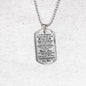 Mother Daughter Necklace Pendant Chain - Personalized Engrave any name, letter