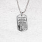Dog tag Military Soldier From Dad for Daughter -Special Gifts Idea for Teen Girl