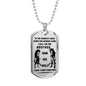 Personalized Men's Gift Ideas For Brother, Friends Dog Tag Pendant Necklace Dragon Ball - Son Goku SS4 and Vegeta