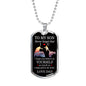 Father Son Heart Necklace From Father Birthday Gifts, Christmas Gifts Luxury Do