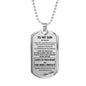 Necklace To my Son from Mom - Mother Son Necklace Pendant Chain Birthday Gifts Luxury