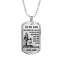 Father and Son Necklace Jewelry From Dad Birthday Gifts, Christmas Gifts Luxury